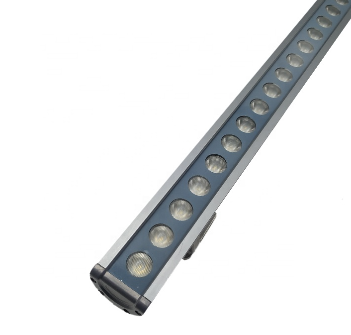 Narrow Beam Outdoor Dmx Strip Washer Wall Light