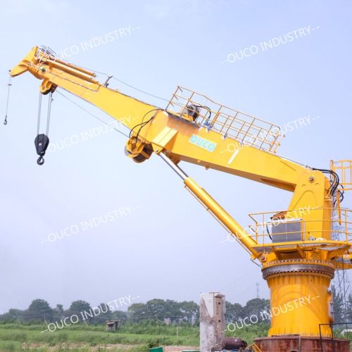 Τηλεσκοπική Boom Marine Crane με μήκος 1,5T φορτίου 36,6m