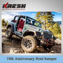 4x4 SUV mopar bumper for Wrangler 2007-2015JK with black color and steel material