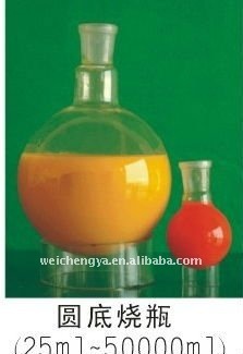 glass flat bottom flask(chemistry flask)