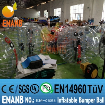 70 USD inflatable jumbo fun ball, inflatable ball suit, inflatable ball costume