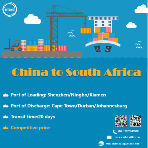 Sea Shipping Service van Ningbo naar Durban