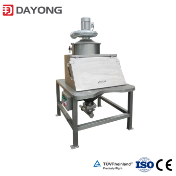 Vanillin Nucleotide Powder Bulk Material Mirror Polishing Manual Bag Dump Dust Free Feeding Station