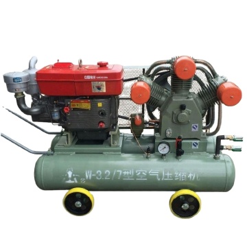 Best Selling 73psi 100CFM Piston Diesel Air Compressor for Open-Cast Mining