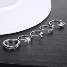 Various design alloy rings for men