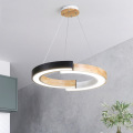 LEDER Lampada a sospensione da soffitto in legno