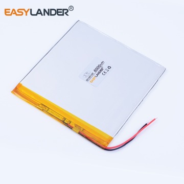 Polymer rechargeable batteries 35100100 3.7V 6000MAH Tablet PC general battery 7 inch 8 inch 9inch 33100100