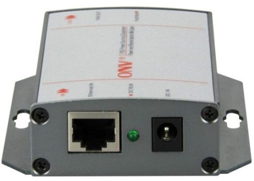 10 / 100m Dc Poe Power Injector , 48v Ieee 802.3af Poe Injector