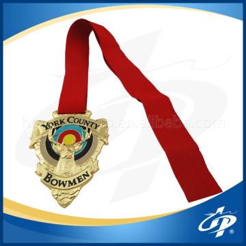 Free design souvenir 3d custom logo sport medal sport medallion with lanyard