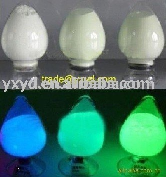 luminous powder/glow blue, green, powder pigment,photoluminescent blue,green powder/pigment