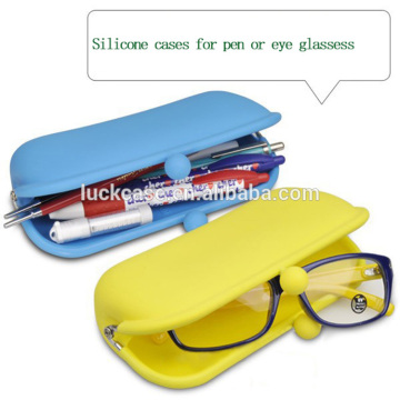2017 Amazon hot sale Silicone cases for eyeglass&pens