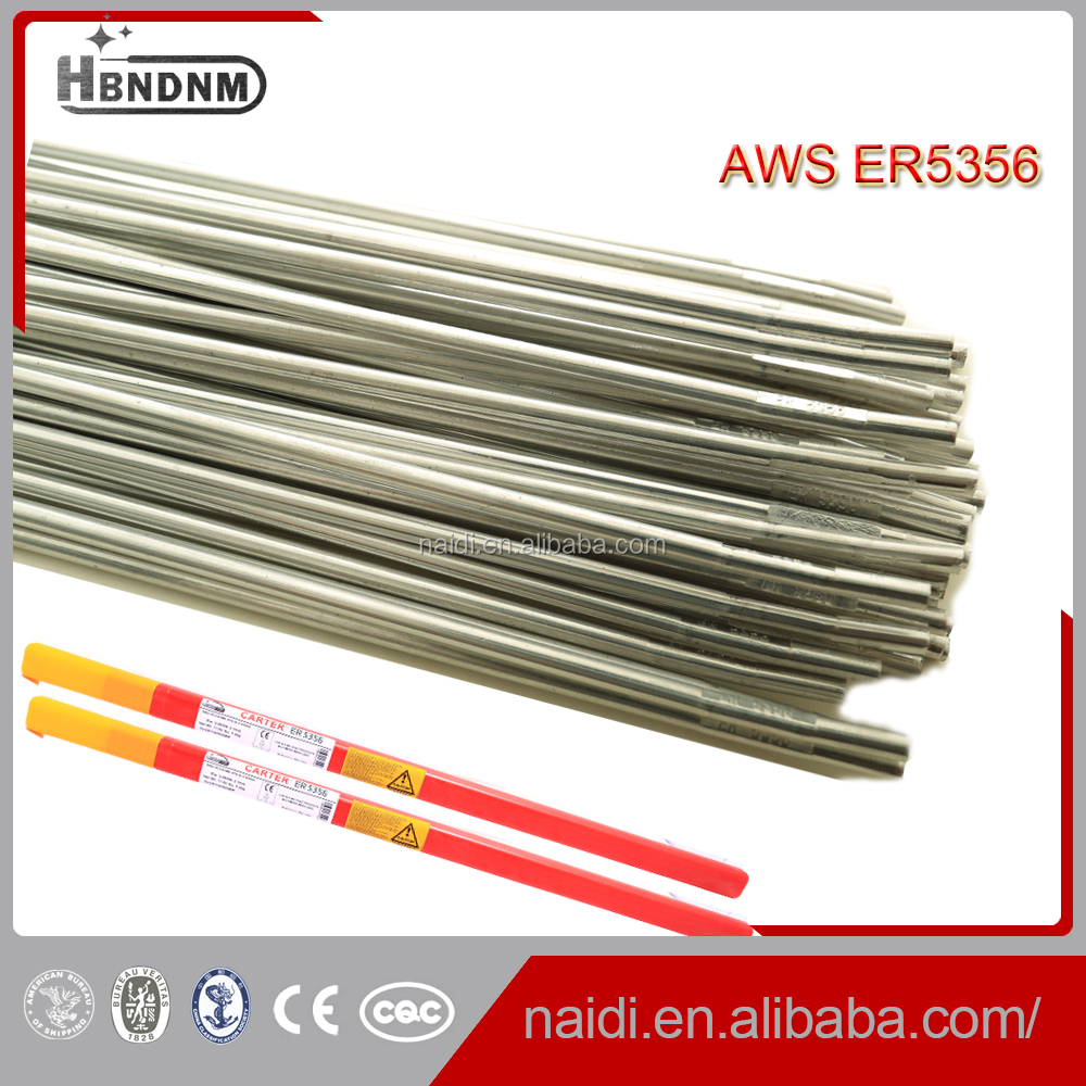 high quality china supplier aluminum electrode welding tig rod wire er5356 e5356 3.2mm 4mm