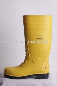 pvc work safety boots