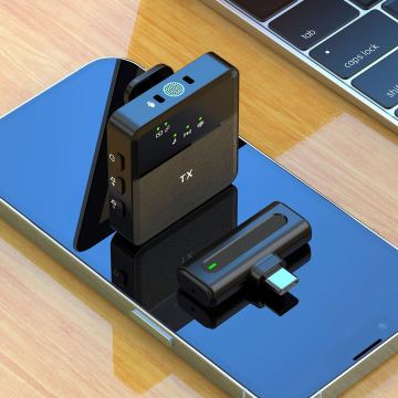 Professional 2.4G Wireless Lavalier Microphones for YouTube Creators