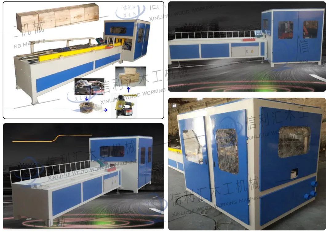 Wooden Pallet Equipment Tray Making Machine Nailing Machine Euro Wooden Block Pallet Hydraulic Nailing Machine