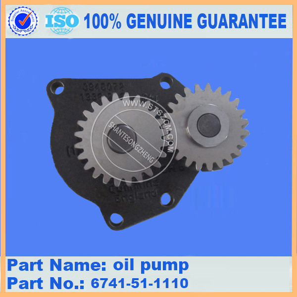 Original Komatsu D85ex dozer oil pump 6154-51-1000