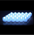 LED color changing pillar candle