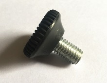 Furniture Legs Plastic base with screw adjust feet
