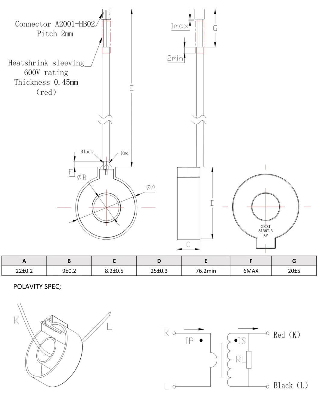 Variable Toroidal Copper Wire Winding Current Transformer/Instrument Transformer CT Sensors