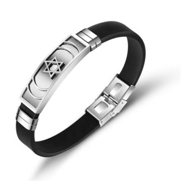 Yiwu Aceon Velle Stainless Steel Religious Slider Charm Bracelet