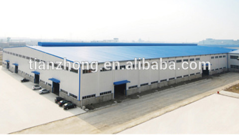 light prefabricated steel structure construction