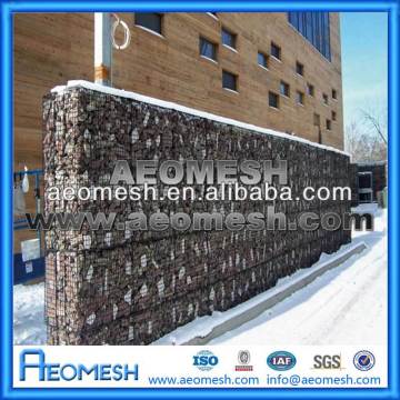 Gabion Wall Construction/ Wire Cages Rock Retaining/ Decorative Gabion Wall