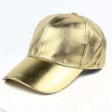 Custom Reflective Leather Baseball Cap