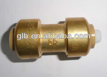 Brass Push Fit Fittings - Connector