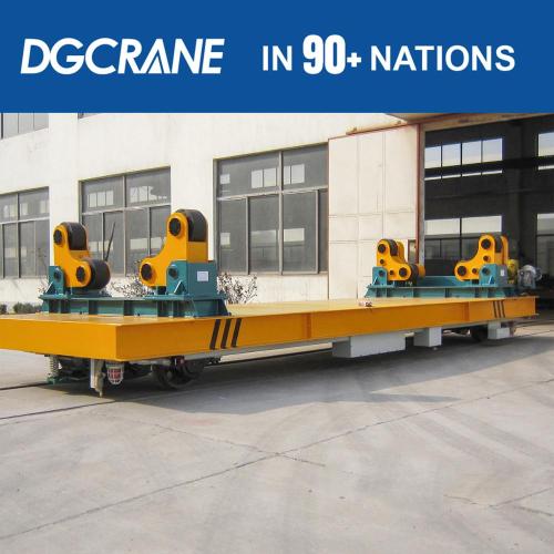 industrial flatbed transfer trailer for transfer