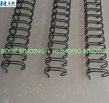 Twin loop wire ( for notebooks/ calenders binding),best quality twin loop wire for book binding