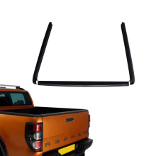 YCSUNZ ABS Textured Black Bed Rail Guards for Ranger T7 2012-2019 Double Cab