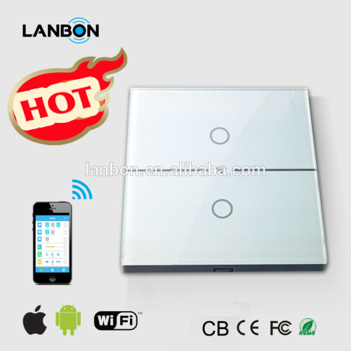 touch operation and glass panel smart wifi switches