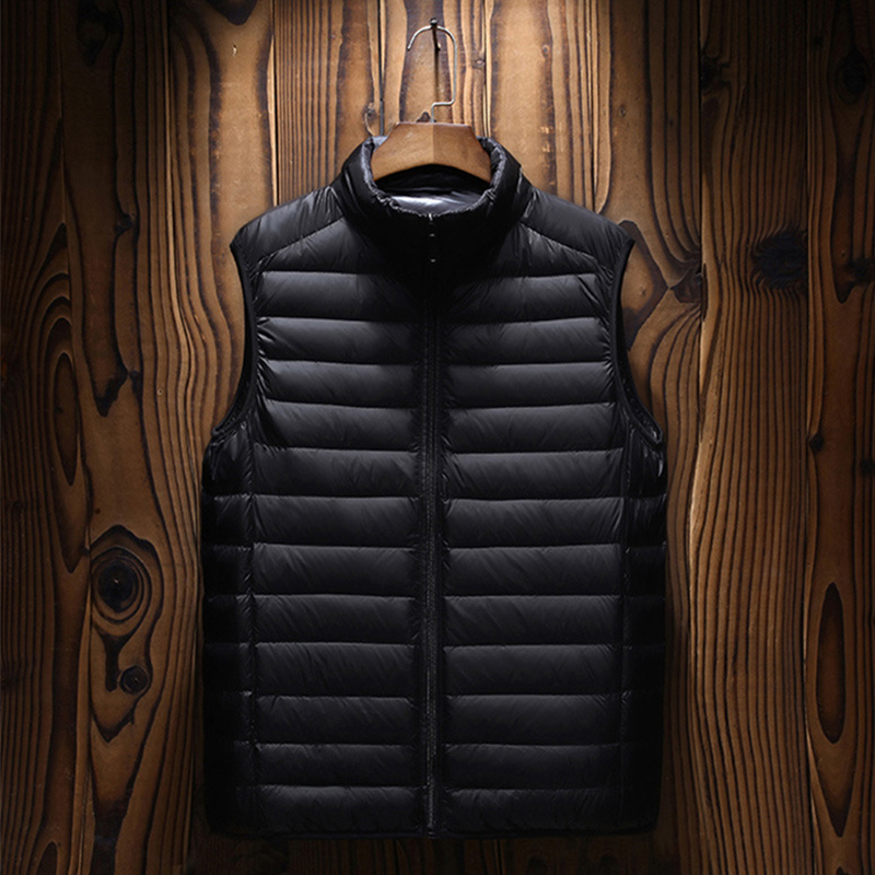 black equestrian Duck Down Jacket