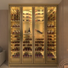 Custom Contemporary Wine Cellar Designs and Coolers