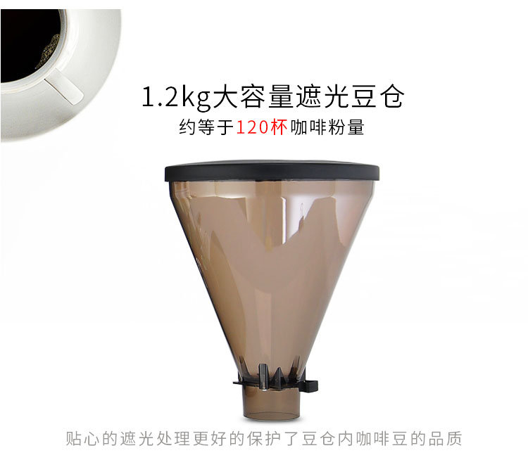 Rabbitt bean grinder Italian professional commercial household electric coffee grinder three colors for shop opening