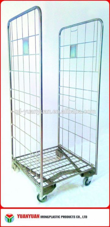 two side foldable transport roll container