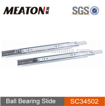 Soft close full extension ball bearing drawer slide