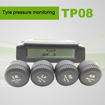 High temperature warning real time tire pressure tracking