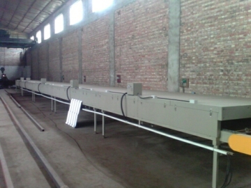 Colorful metal roof cement roof tile machine