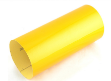 Yellow pvc engineering grade reflective sheeting
