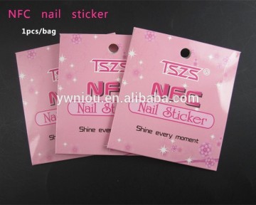 NFC Nail Sticker With LED Light Flash Affixed Scintillation DIY Beauty