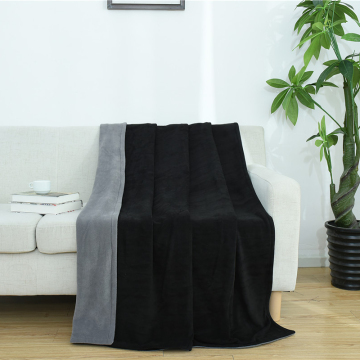 Blanket Factory Customized Flannel Sherpa Throw Blanket Plush Throw Blanket