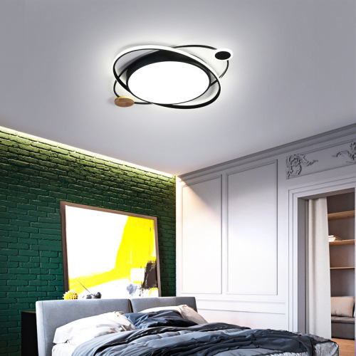 LEDER Led Black Ceiling Rama