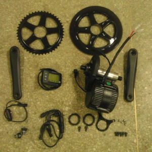 Popular Bafang Crank MID Motor Kit for Any Bike and Tricycle to Electric Bicycle and Electric Tricycle (BBS02 48V 750W)