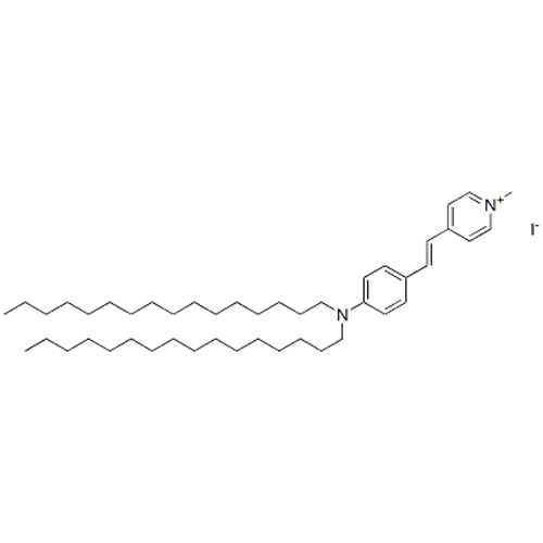 Pyridinium,4-[2-[4-(dihexadecylamino)phenyl]ethenyl]-1-methyl-, iodide (1:1) CAS 114041-00-8