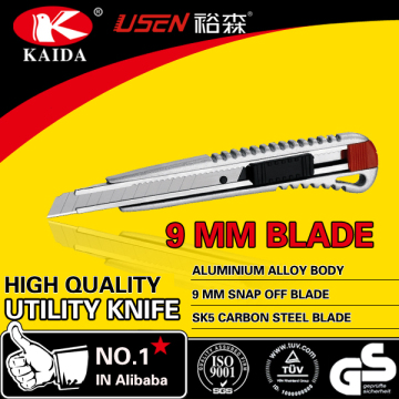 Aluminium Alloy 9mm art knife