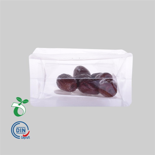 Block Bottom Biodegradable Packaging Plastic Bag for Food