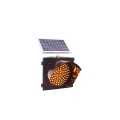 Road Deceleration Flashing LED Solar Traffic Warning Light