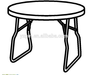 Round Plastic Folding Table