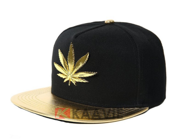 factory duck tongue marijuana weed snap back hats cap